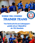 Werde Teil unseres VSG-Trainerteams 
